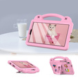 Children's case for Samsung Galaxy Tab A7 Lite 8.7 T220/T225, Cute Patterns, with stand, pink