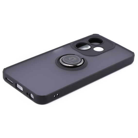 Case for Infinix Hot 30i, Frosted Ring, black