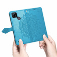 Flip case for Realme C21Y / C25Y, Mandala, blue
