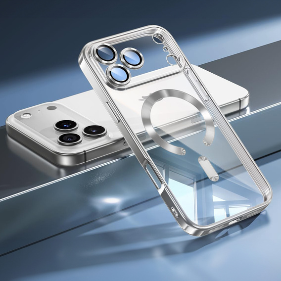 Magnetic case with lens protection for iPhone 17 Pro Max