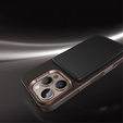 BENKS Kevlar Case for iPhone 16 Pro, for MagSafe, Carbon Fiber, brown