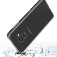 Case for Samsung Galaxy A8 2018, Fusion Hybrid, transparent