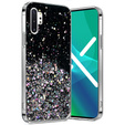 Case for Samsung Galaxy Note 10 Plus, Glittery, black