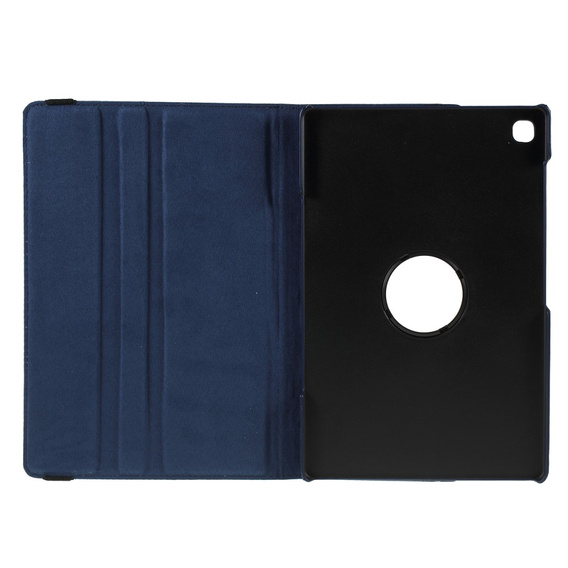 Case for Samsung Galaxy Tab S6 Lite TB330FU 10.95", Rotating 360, dark blue