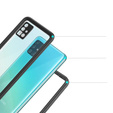 IP68 Waterproof Case for Samsung Galaxy A51 4G, Redpepper, black