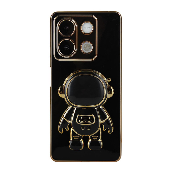 Case for Xiaomi Redmi Note 13 5G, Astronaut, black + 9H Tempered Glass