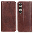 Flip case for Sony Xperia 1 VI, Split Leather, brown
