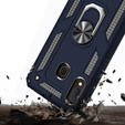 Armor Case for Samsung Galaxy A20E, Nox Case Ring, blue