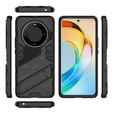 Case for Honor Magic 6 Lite 5G, Military kickstand, black