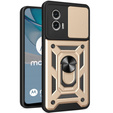 Case for Motorola Moto G53 5G, CamShield Slide, gold