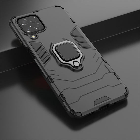 Case for Samsung Galaxy M53 5G, Kickstand Ring, black