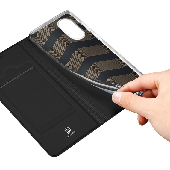 Dux Ducis Case for Oppo A17, Skinpro, black