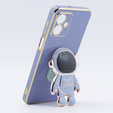 Case for Motorola Moto G54 5G, Astronaut, blue
