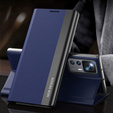 Flip case for Xiaomi 12T / 12T Pro, Side Magnetic, dark blue