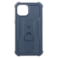 Armored case for iPhone 13 / 14, Dexnor Full Body, dark blue