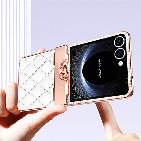 Case with glass for Samsung Galaxy Z Flip7 5G