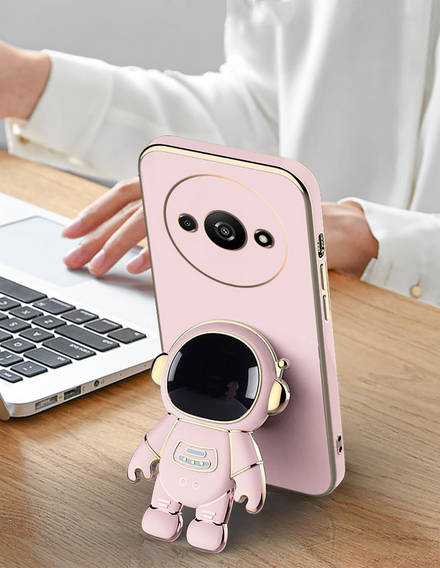 Case for Xiaomi Redmi A3, Astronaut, pink