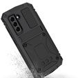 Case for Samsung Galaxy S21 FE, R-JUST, armoured, black