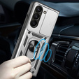 Case for Samsung Galaxy Z Fold5 5G, CamShield Slide, silver