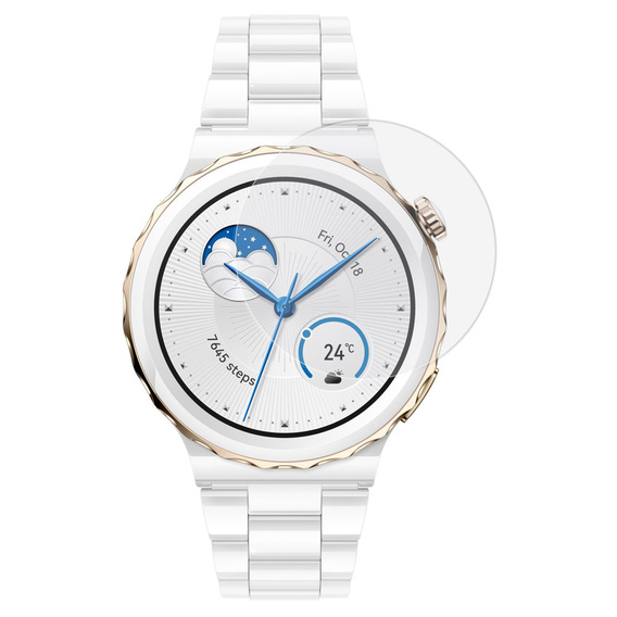 3x ERBORD hydrogel film for Huawei Watch GT 3 Pro 43mm