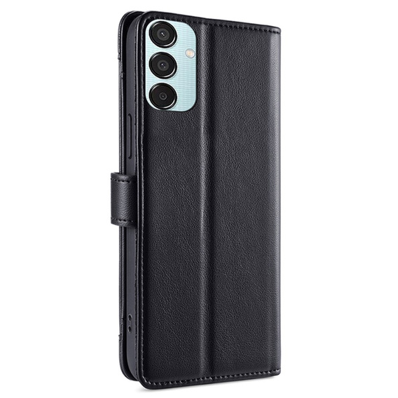 Flip case for Samsung Galaxy M15 5G, Wallet Zipper Pocket, black