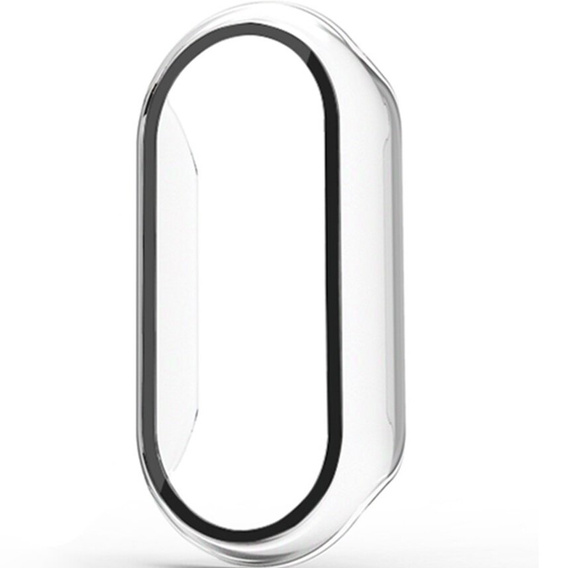 2in1 Case + Tempered Glass for Xiaomi Smart Band 10 / 9 / 8, black