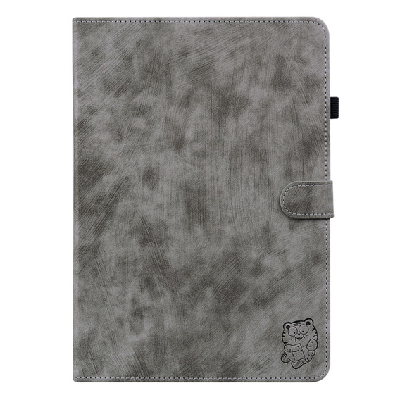 Case for Xiaomi Pad 6, Wallet Pen Slot, grey