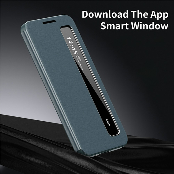 Smart View Window Leather Case for Samsung Galaxy S26 Ultra