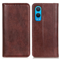 Flip case for OnePlus Nord CE4 Lite, Split Leather, brown