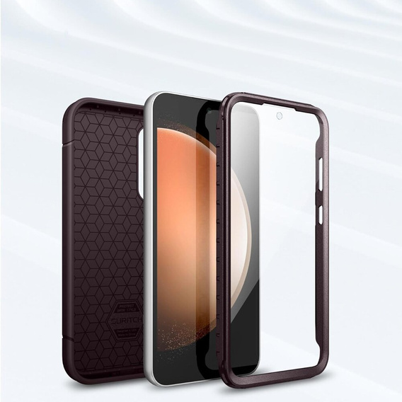 Case for Samsung Galaxy S23 FE, Suritch Basic (Two Frames), red