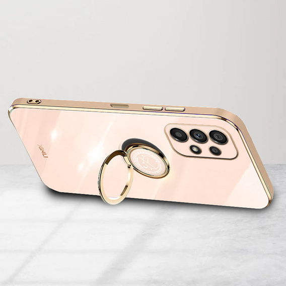 Case for Samsung Galaxy A53 5G, Electro Ring, pink