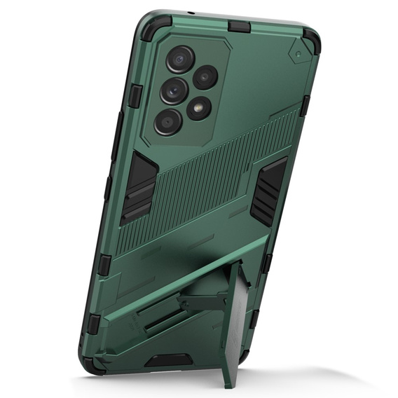 Case for Samsung Galaxy A53 5G, Military kickstand, blue