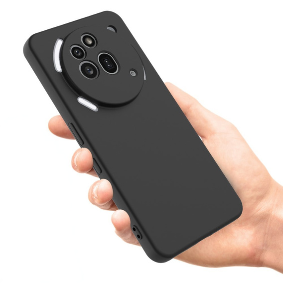 Case for Nothing Phone 3a Pro, Silicone Lite, black