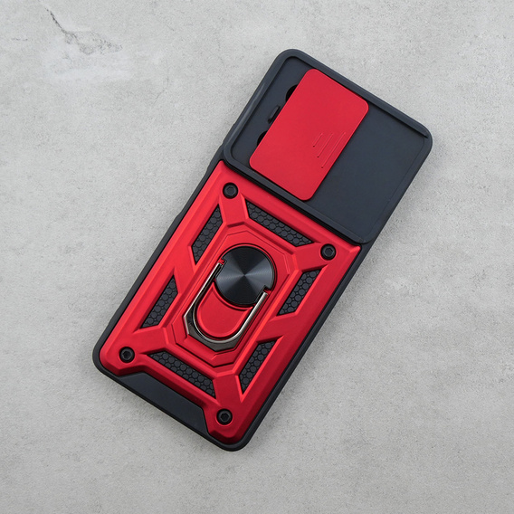 Case for Infinix Note 30 5G, CamShield Slide, red