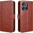 Flip case for Motorola Edge 50 Neo / Motorola ThinkPhone 25, Crazy Horse Wallet, brown
