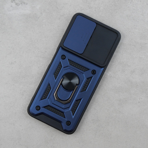 Case for Xiaomi Redmi 12, CamShield Slide, dark blue