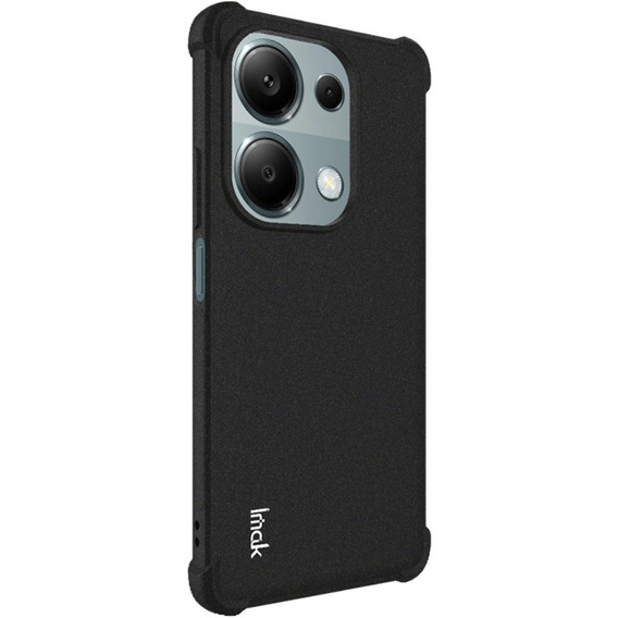 IMAK case for Xiaomi Redmi Note 13 Pro 4G / Xiaomi Redmi Note 14S / Xiaomi Poco M6 Pro 4G, Dropproof, black