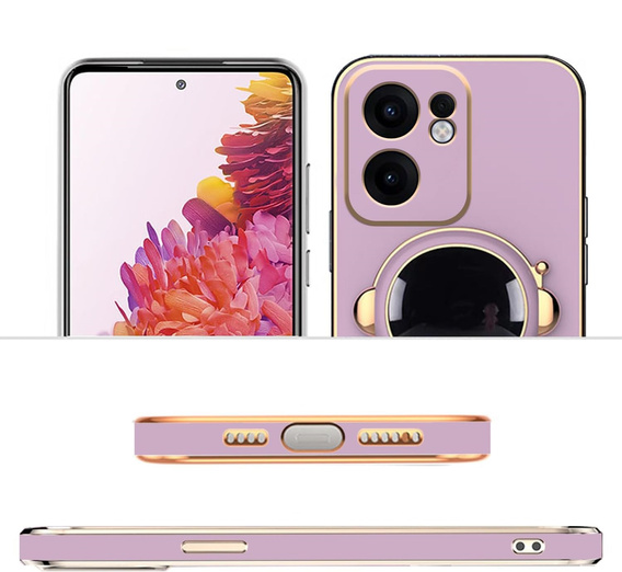 Case for Oppo Reno 13F / Oppo Reno 13FS, Astronaut, purple