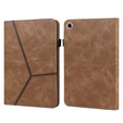 Case for Samsung Galaxy Tab A9+, Butterfly, brown