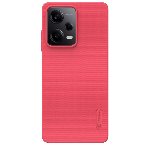 NILLKIN Case for Xiaomi Poco X5 Pro 5G, Super Frosted Shield Case, red