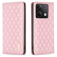 Flip case for Xiaomi Redmi Note 13 5G, Wallet, BINFEN COLOR, pink