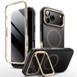 Supcase case for iPhone 17 Pro Max, IBLSN Ares Fip Magsafe, Desert Gold