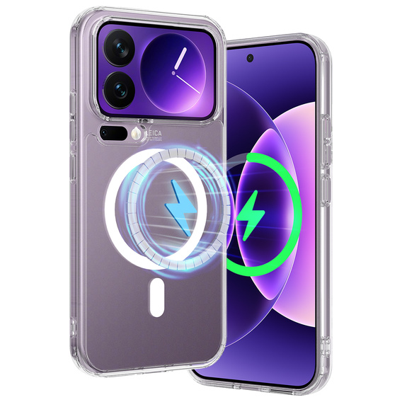 Fusion Hybrid Case for MagSafe for Xiaomi 17 Pro, transparent