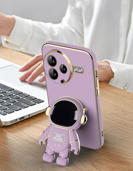 Case for Xiaomi Poco F7 Pro, Astronaut, purple