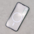 Magnetic Dual Glass MagSafe case for Samsung Galaxy S23, green