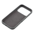 Silicone case for iPhone 17 Pro Max, for MagSafe, anti-shock, grey