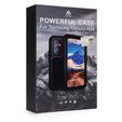 Love Mei Case for Samsung Galaxy A54 5G, armored with glass, silver