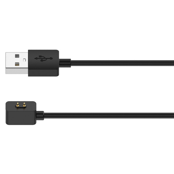60cm USB Charging Cable Charger Cord for Xiaomi Smart Band 10 / 9 / 8 - Black