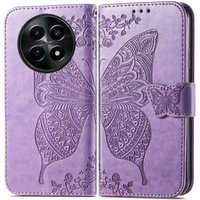 Flip case for Realme 12, Butterfly, purple