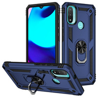 Armor Case for Motorola Moto E20/E30/E40, Nox Case Ring, blue